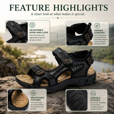 Jules Adjustable Walking Sandal