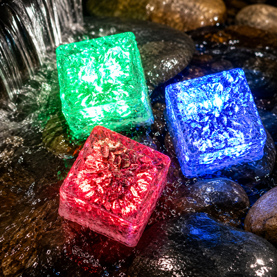 Light-Up Bath Cubes for Kids