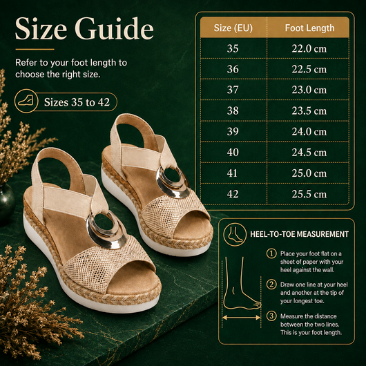Valeria Slingback Wedge Sandals