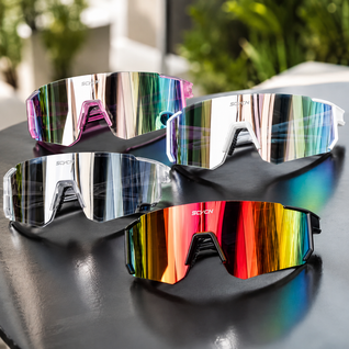 Wide Lens Cycling Sunglasses