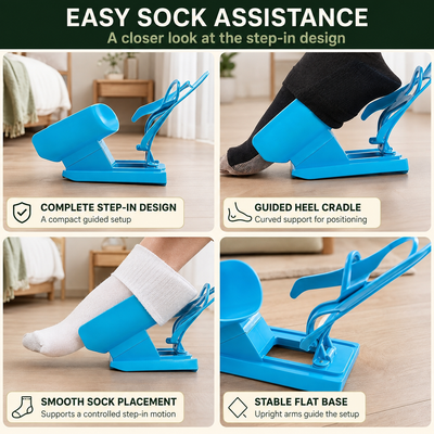 Folding Compression Sock Aid