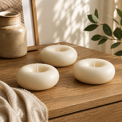 Donut Shaped Scented Candle