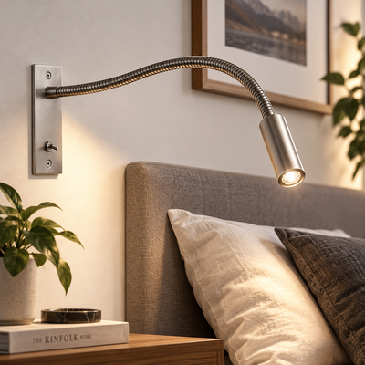 Minimalist Adjustable Wall Reading Lamp