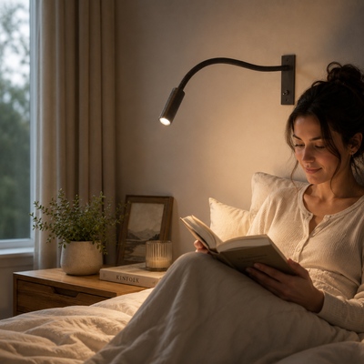 Minimalist Adjustable Wall Reading Lamp