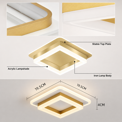 Bezel LED Flush Mount