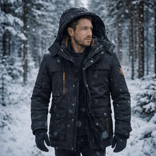 Quilted Mid Length Winter Parka