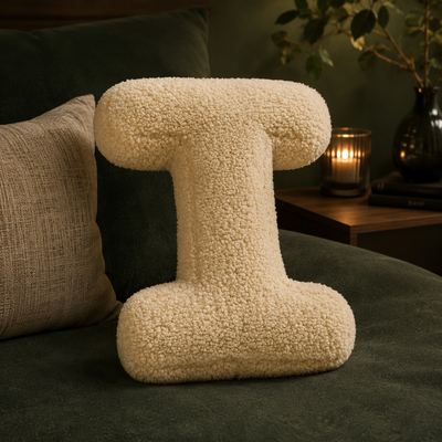 Velvet Letter Pillow A to Z