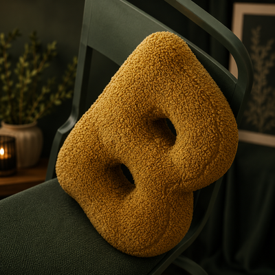 Velvet Letter Pillow A to Z