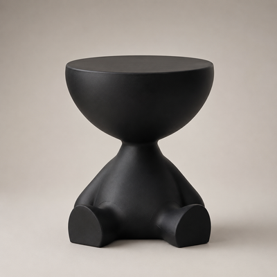 Ylix Round Pedestal Side Table