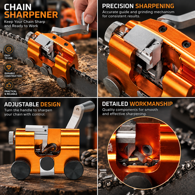 Chainsaw Chain Sharpening Jig