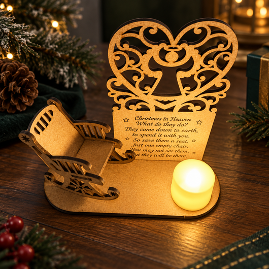 Christmas in Heaven Memorial Ornament