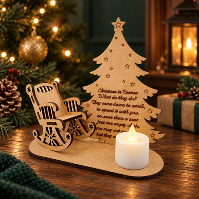 Christmas in Heaven Memorial Ornament