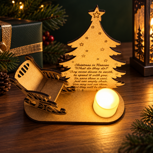 Christmas in Heaven Memorial Ornament