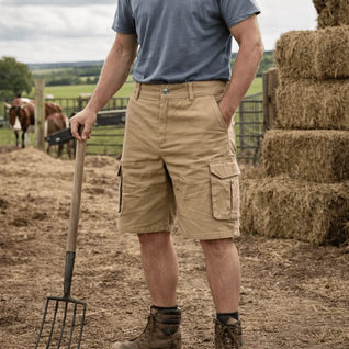 Men's Multi Pocket Cargo Shorts