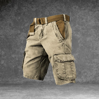 Men's Multi Pocket Cargo Shorts