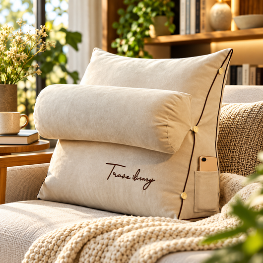 Adjustable Backrest Reading Pillow