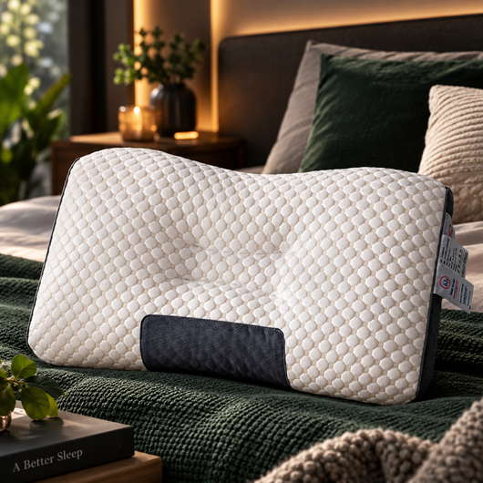 Contoured Neck Support Pillow