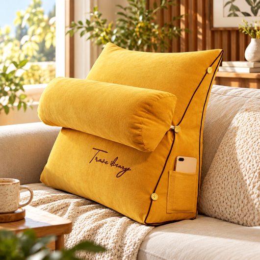 Adjustable Backrest Reading Pillow