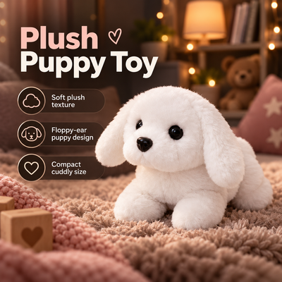 Walking Plush Puppy Toy