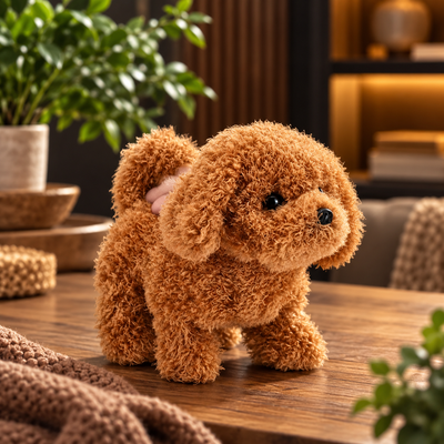 Walking Plush Puppy Toy