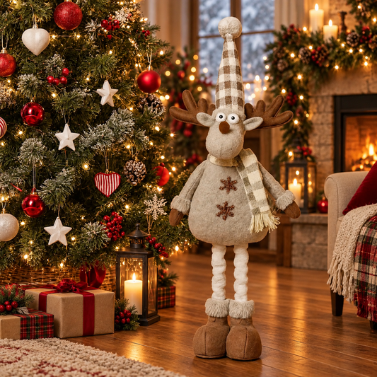 Santa Reindeer Snowman Christmas Set