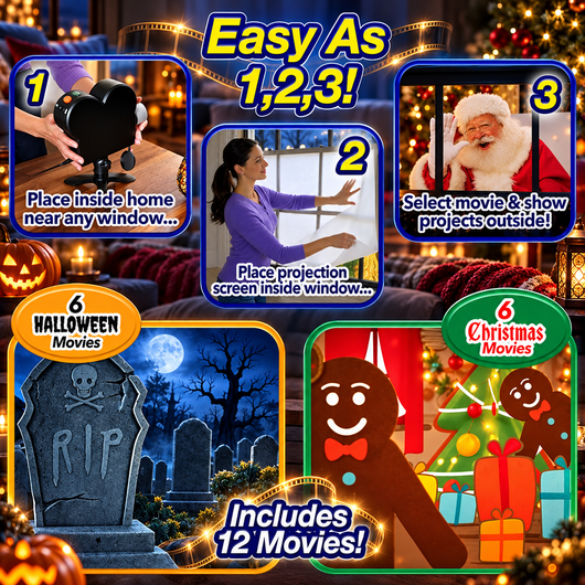 Halloween Window Projector