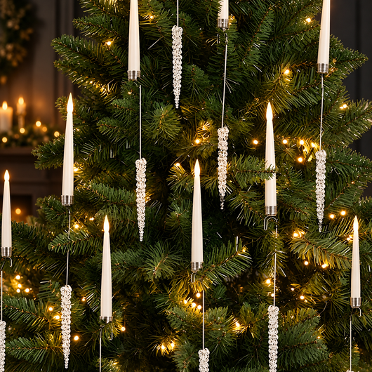 LED Christmas Tree Candles with Remote