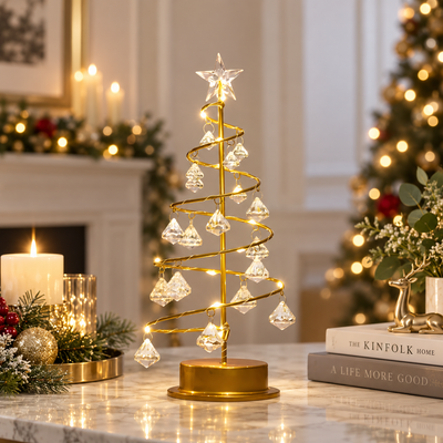 Acrylic LED Christmas Tree Lamp