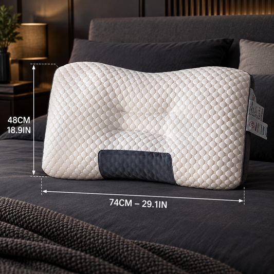 Contoured Neck Support Pillow