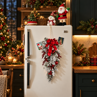 Classic Christmas Door Wreath