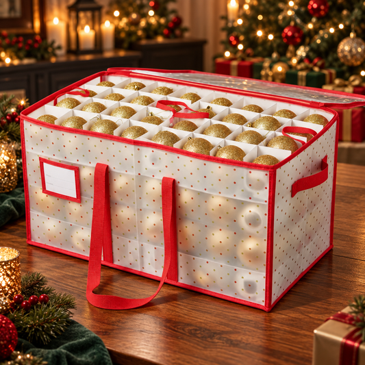 Christmas Ornament Storage Box