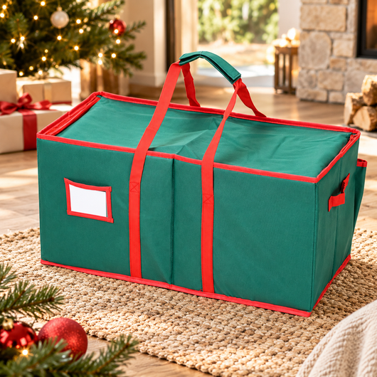Ornament Storage Box with Window