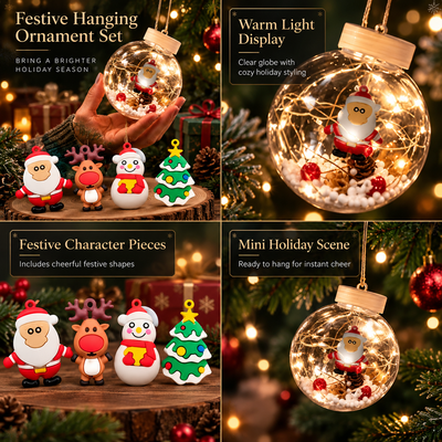 Christmas Ball Curtain Lights