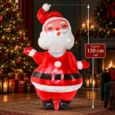 Giant Santa Foil Balloon Set