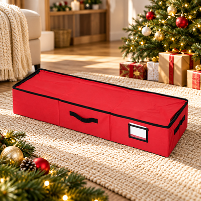 Ornament Storage Box with Window