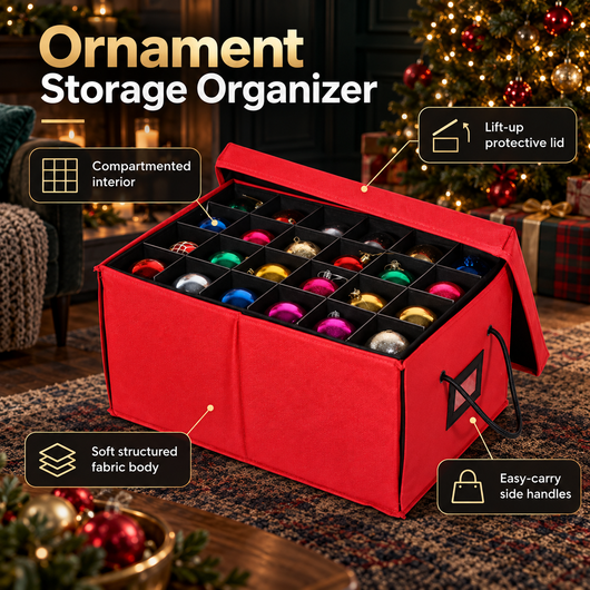 Christmas Ornament Storage Box