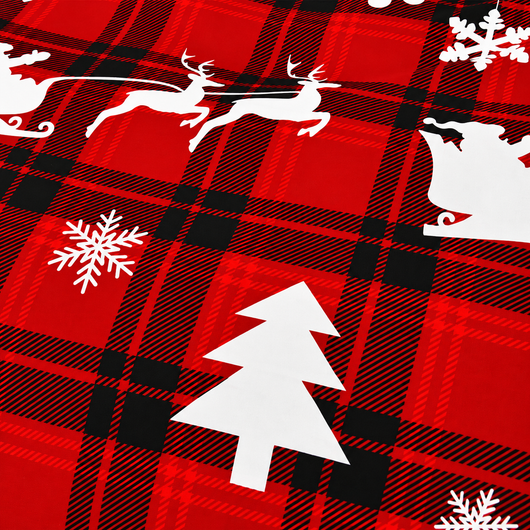 Christmas Elk Duvet Cover Set