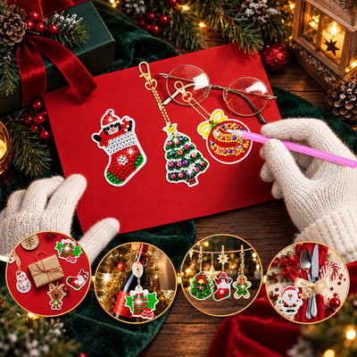 Christmas Diamond Art Sticker Kit