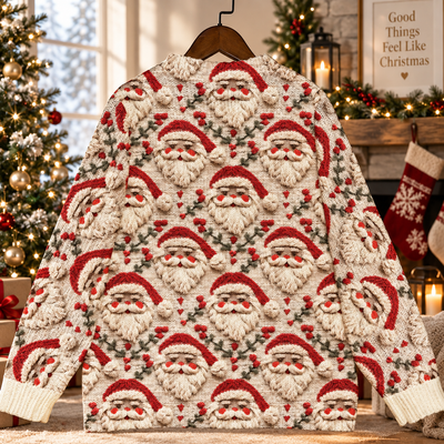 Ugly Christmas Knit Cardigan