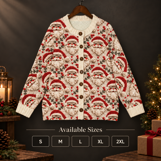 Ugly Christmas Knit Cardigan