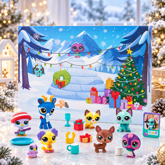 Christmas Animal Figure Advent Calendar