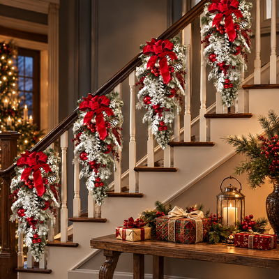 Classic Christmas Door Wreath