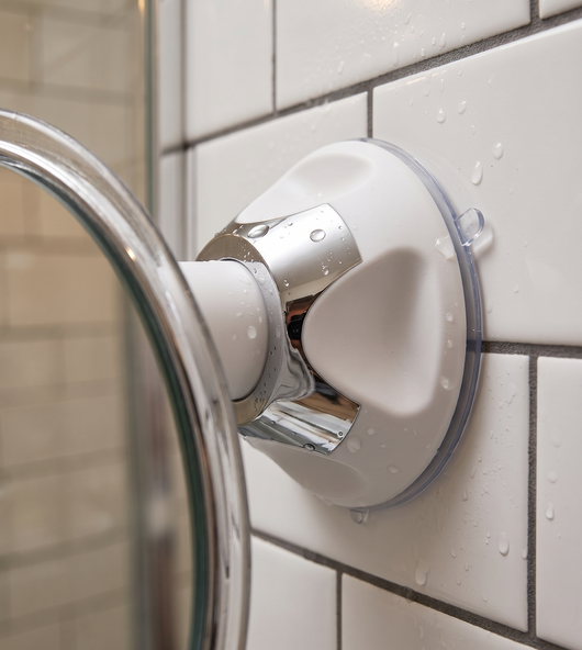 Shower mirror razor hook
