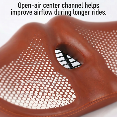 Comfort bike saddle for long rides