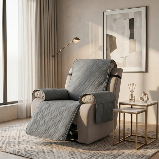 Quilted Waterproof Recliner Cover