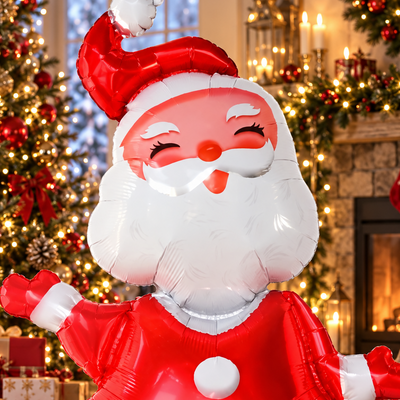 Giant Santa Foil Balloon Set