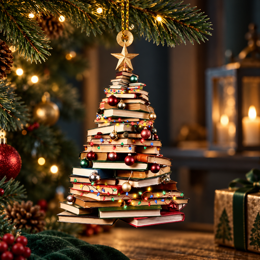 Bookworm Ornament Gift Pack