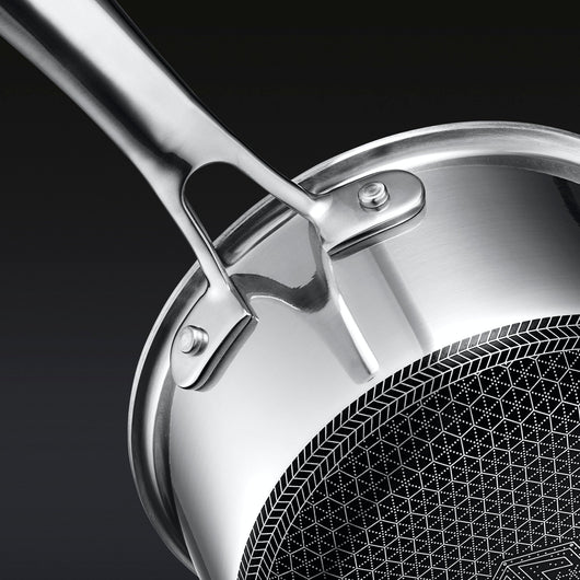 Hybrid non-stick surface detail