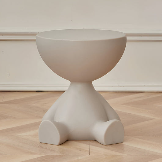 Luxury Round Coffee Table - Warm interior