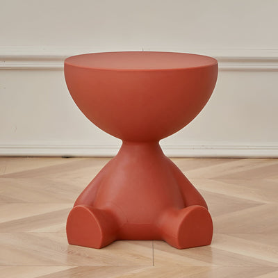 Luxury Round Coffee Table - Full room view